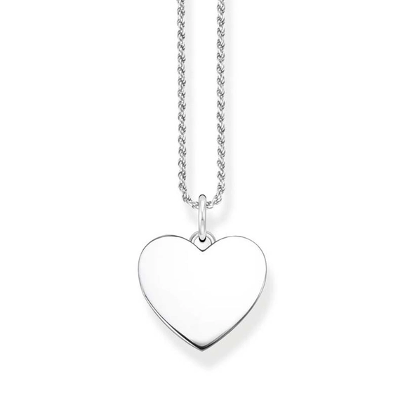 Halsband Tvinnad Kedja Hjärta - Thomas Sabo halsband - Snabb frakt & paketinslagning - Nordicspectra.se