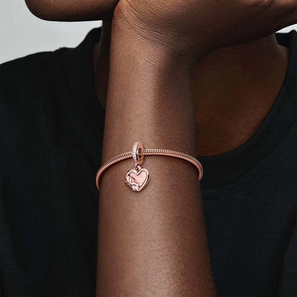 Love You Unendlichkeits-Herz Charm-Anhänger von PANDORA, Schneller Versand - Nordicspectra.de