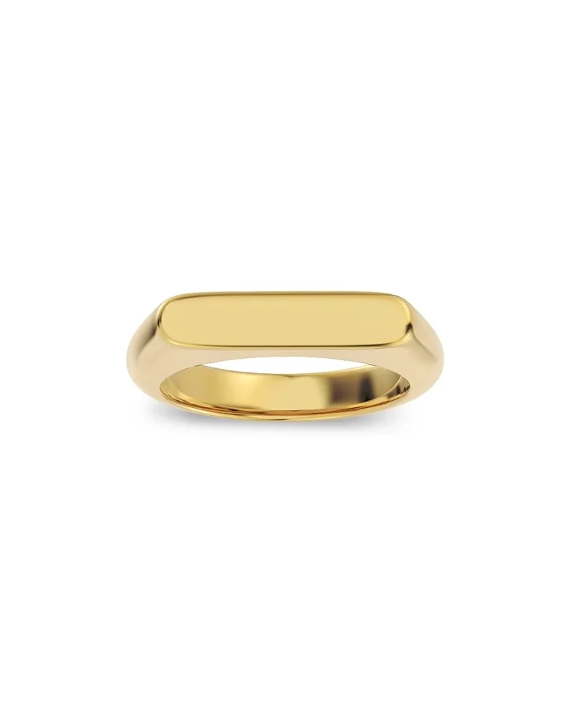 Charlie Signet Ring Gold - Edblad - Snabb leverans - Gratis paketinslagning
