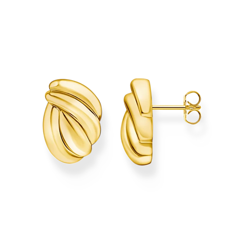 Thomas Sabo - Flätade Örhängen Guld