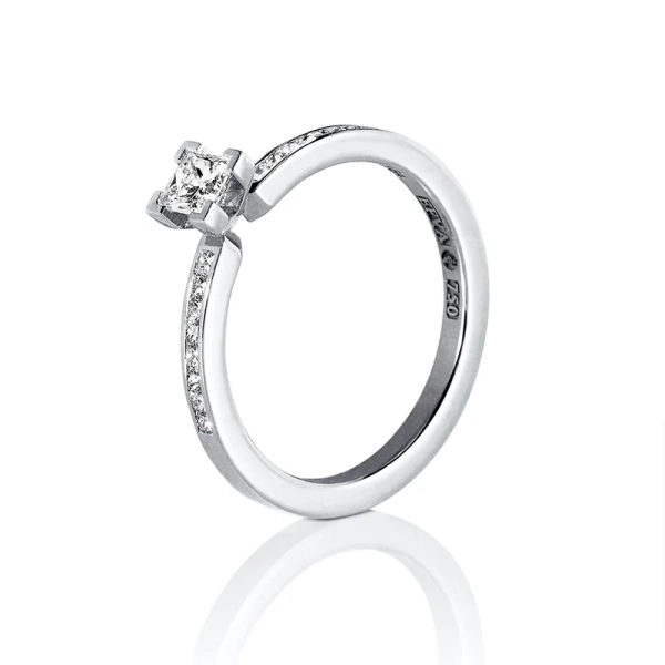 Pop Star Ring White Gold - Efva Attling - Vigsel- & Förlovningsringar