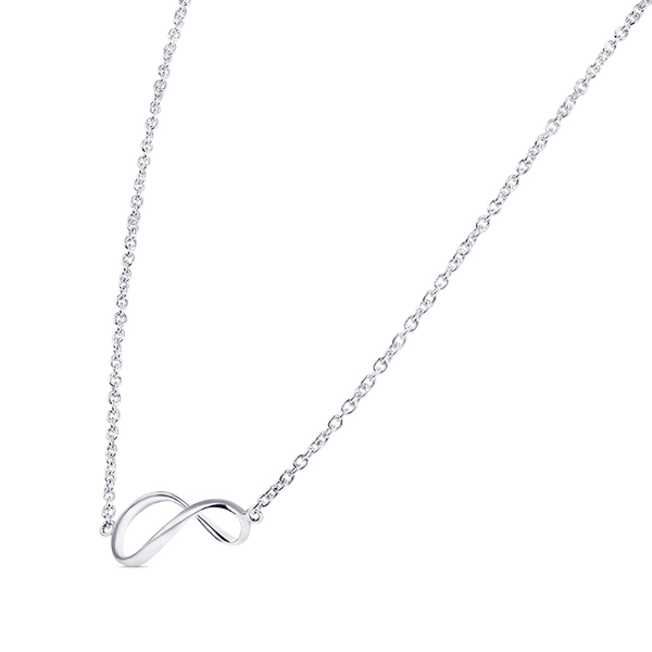 Eternal Flow Collier Vitguld - Snabb frakt & fri paketinslagning - Nordicspectra.se