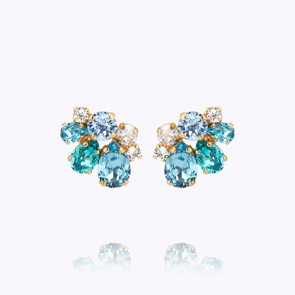Katie Earrings Gold Sea Breeze Combo - Caroline Svedbom - Snabb leverans - Nordic Spectra