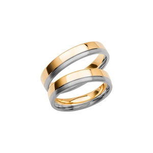 SR3006-4.5 Gold/White Gold - Wedding & engagement rings - Schalins - Scandinavian design - Nordic Spectra