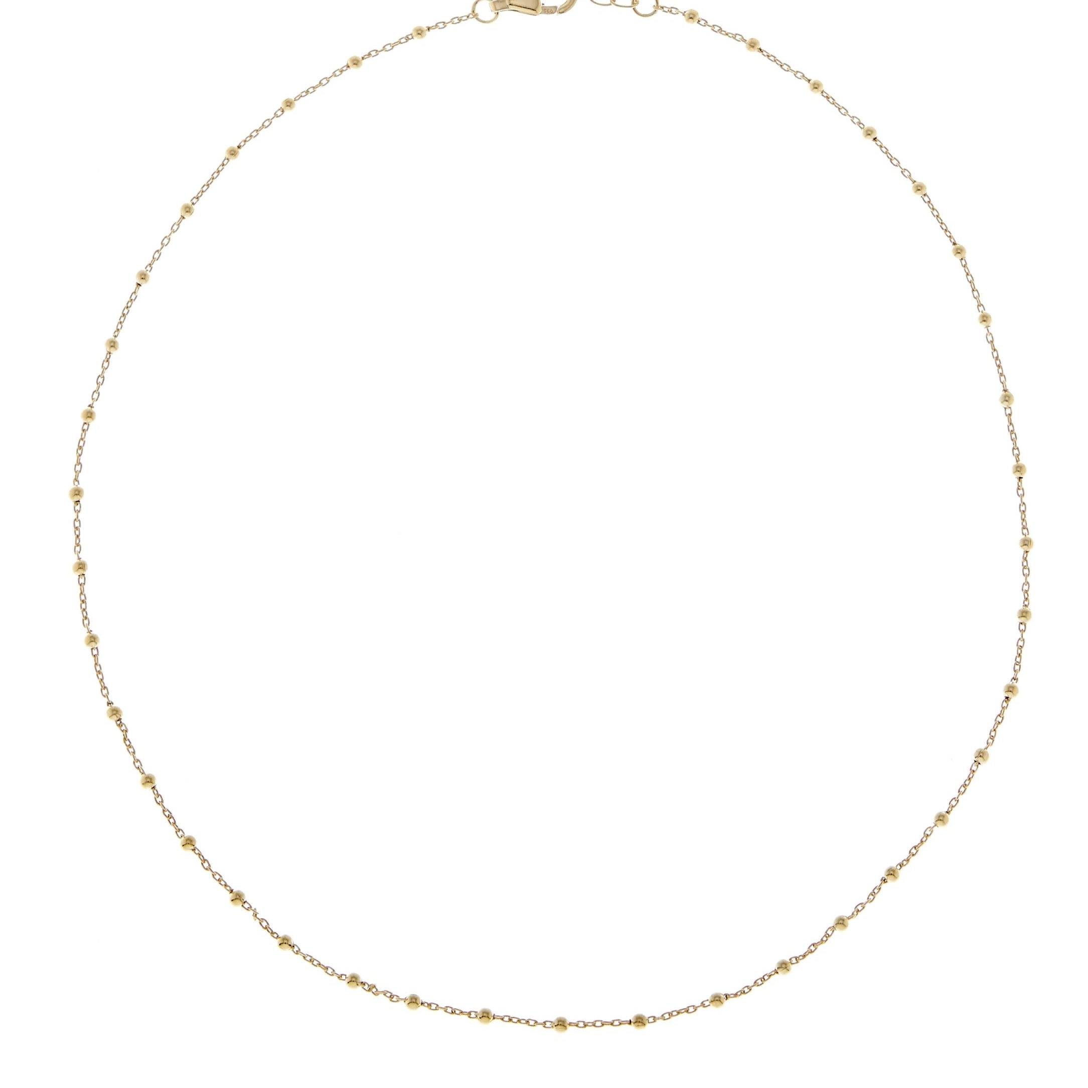 CU Jewellery - Two Beaded Necklace Gold