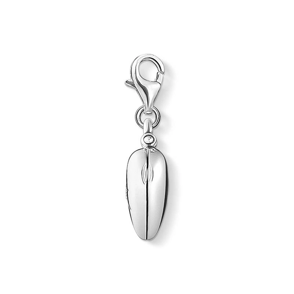 Hjärta Silvermedaljong Berlock - Thomas Sabo berlock - Snabb frakt & paketinslagning - Nordicspectra.se