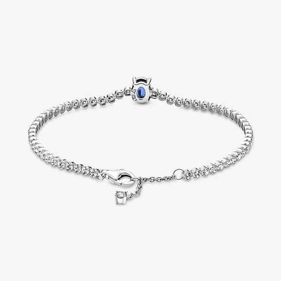 Sparkling Pavé Tennisarmband Blått - PANDORA - Snabb frakt & paketinslagning - Nordicspectra.se