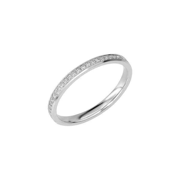 SR2050 White Gold - Wedding & engagement rings - Schalins - Scandinavian design - Nordic Spectra
