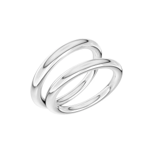 Aure 3 Silver - Vigsel- & förlovningsringar - Schalins - Fri storleksändring* - Nordic Spectra