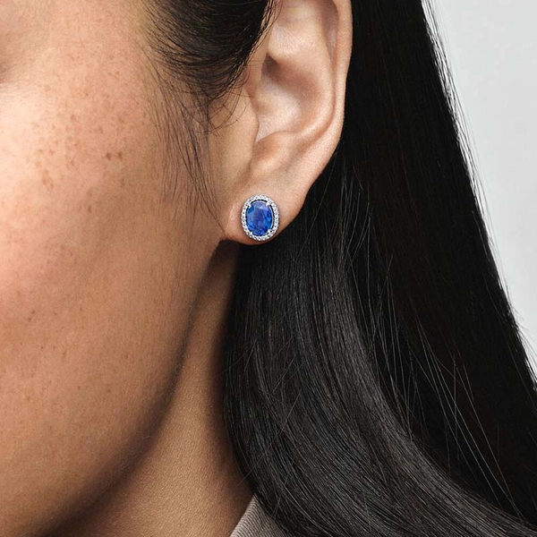 Sparkling Statement Halo Stiftörhängen - PANDORA - Snabb frakt & paketinslagning - Nordicspectra.se
