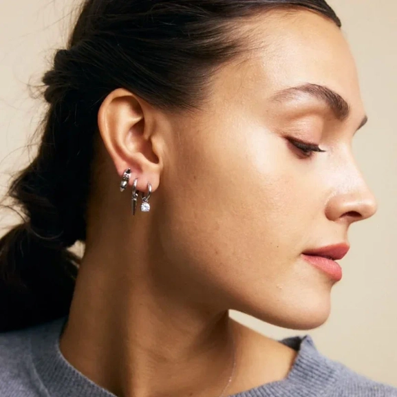 Peak Hoops One Heart Gold - Edblad - Snabb frakt & paketinslagning - Nordic Spectra