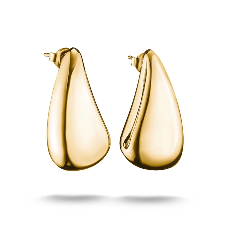 Thomas Sabo - Chunky Örhängen i Droppform Guld