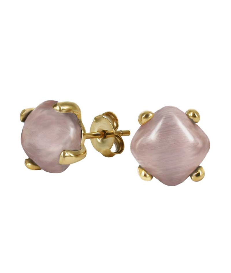 VICTORIA Örhängen Rosa/Guld - Astrid & Agnes - Snabb frakt & paketinslagning - Nordicspectra.se