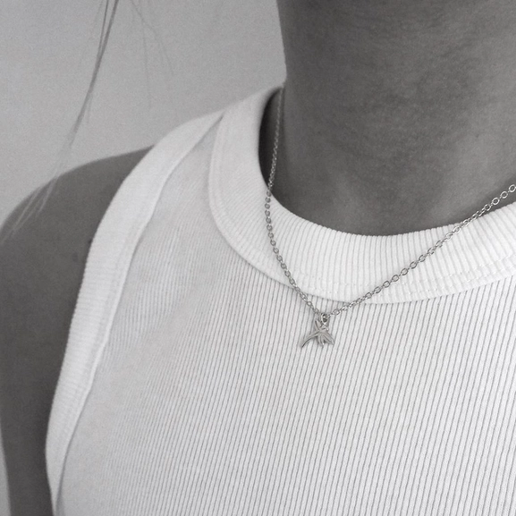 Dragonfly Neck Silver -CU Jewellery - Snabb frakt & paketinslagning - Nordicspectra.se