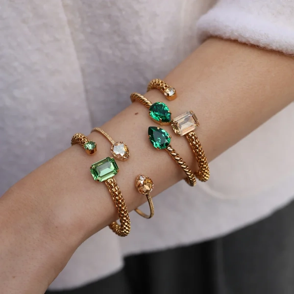 Daria Bracelet Gold Golden Shadow - Caroline Svedbom - Snabb frakt & paketinslagning - Nordic Spectra