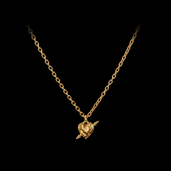 Tiny Tuvstarr's Heart Necklace Gold - Maria Nilsdotter - Suuri valikoima & ilmainen lahjapaketointi - Nordic Spectra