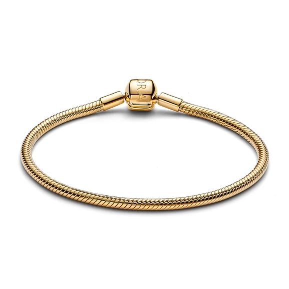 Moments Ormkedjearmband Guld - PANDORA - 1-2 dagar leverans - Gratis paketinslagning