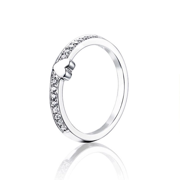 Paramour Love Thin Ring White Gold - Efva Attling ringar - Snabb frakt & paketinslagning - Nordicspectra.se