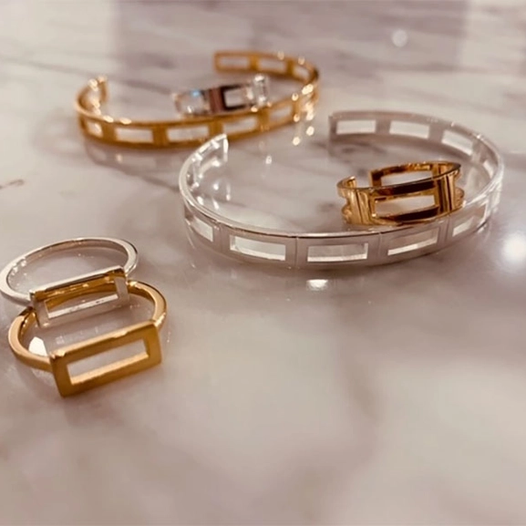 Fenestra Ring Thin Silver - Emma Israelsson - Snabb frakt & paketinslagning - Nordicspectra.se