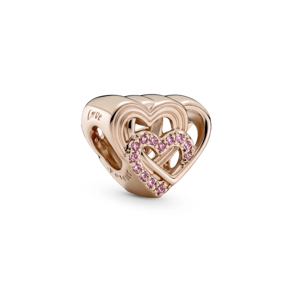 Verschlungene Liebesherzen Charm von PANDORA, Schneller Versand - Nordicspectra.de
