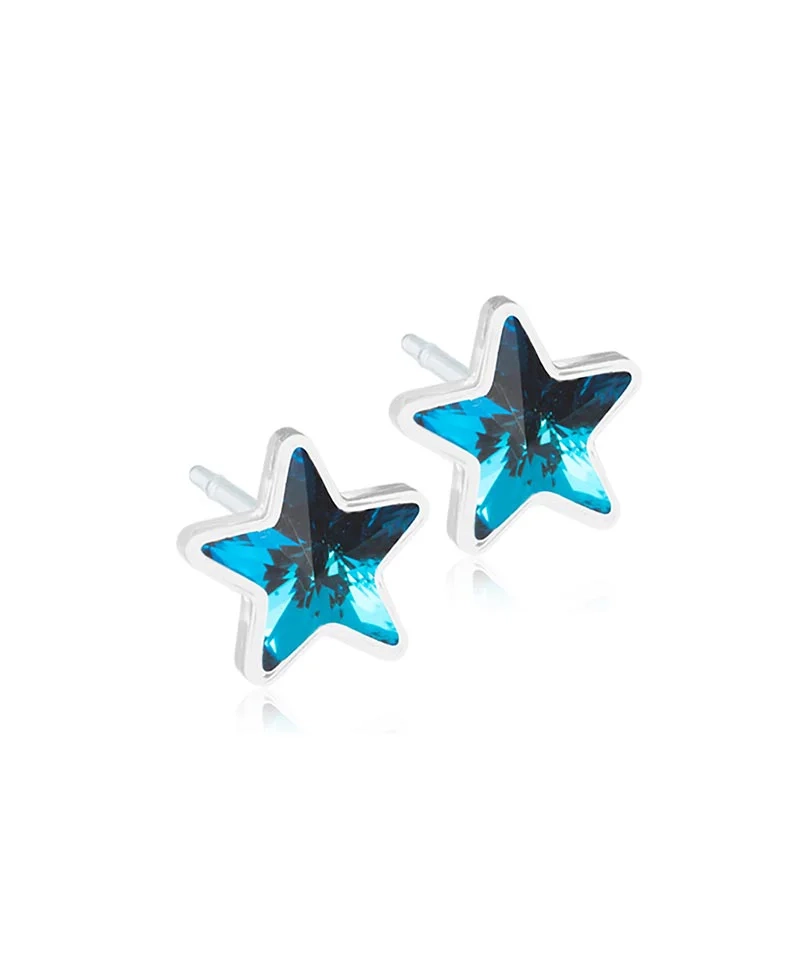 Blomdahl - MP Star 6 mm Aquamarine