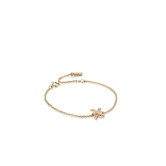 Kisses & Stars Bracelet Gold - Efva Attling armband - Snabb frakt & paketinslagning - Nordicspectra.se
