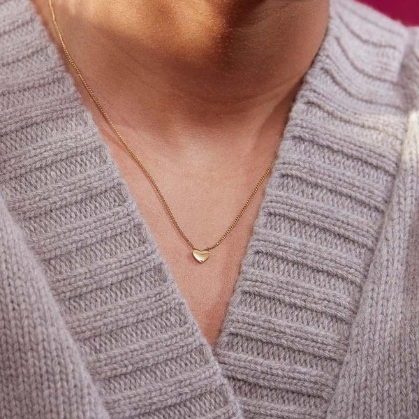 Pure Heart Mini Necklace Gold - Edblad - Snabb frakt & paketinslagning - Nordicspectra.se