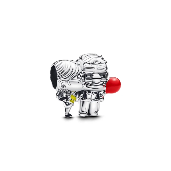 Disney Pixar Up Carl & Ellie Charm aus Sterlingsilber mit Emaille-Details von Hemd