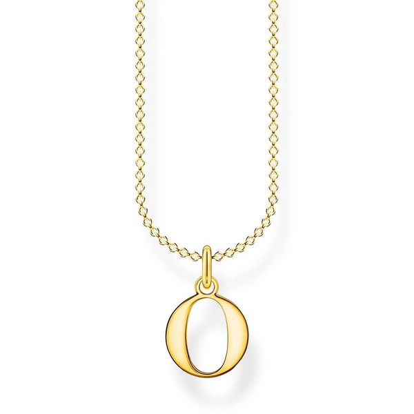 Kette Buchstabe Gold - O von Thomas Sabo, Schneller Versand - Nordicspectra.de