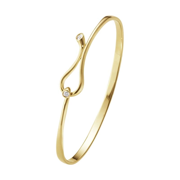 Magic Armring Guld med Briljanter - Georg Jensen armband - Snabb frakt & paketinslagning - Nordicspectra.se