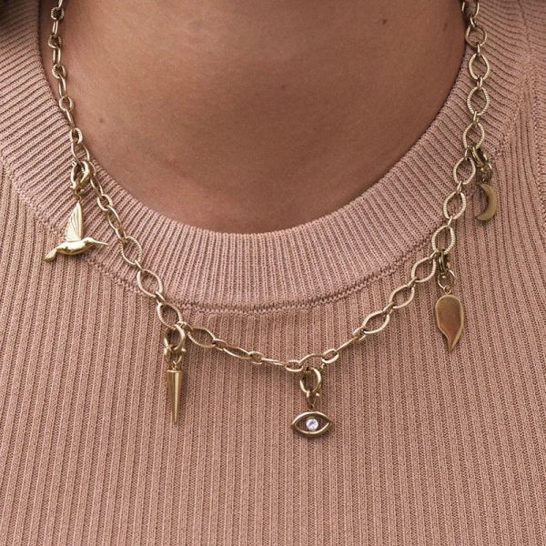 Carreau Chain Necklace Gold - Edblad - Snabb leverans - Gratis paketinslagning