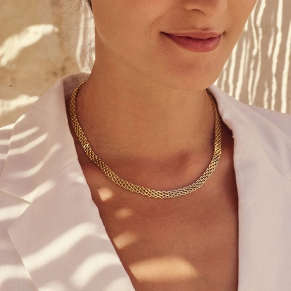 Lana Necklace Gold - Edblad - Snabb frakt & paketinslagning - Nordicspectra.se