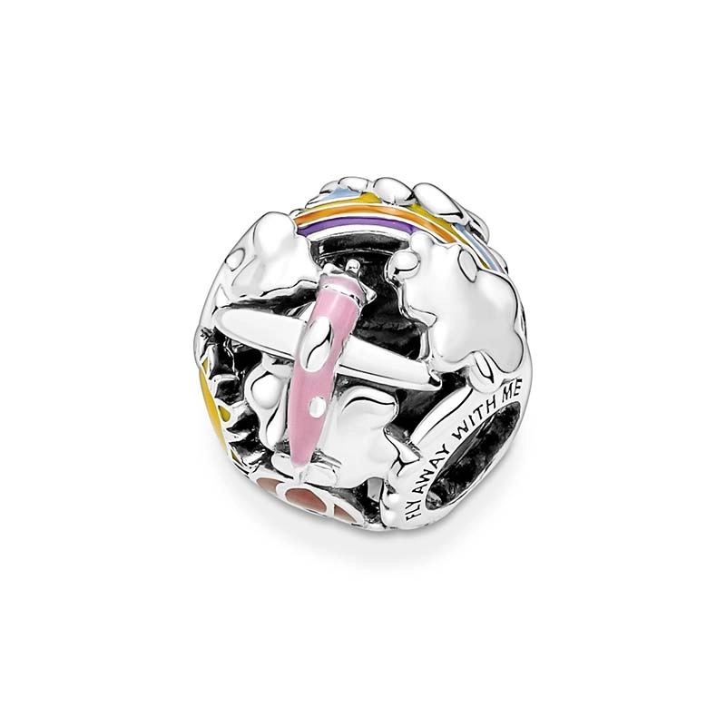Fly Away Rainbow Sky & Travel Charm - PANDORA - Snabb frakt & paketinslagning - Nordicspectra.se