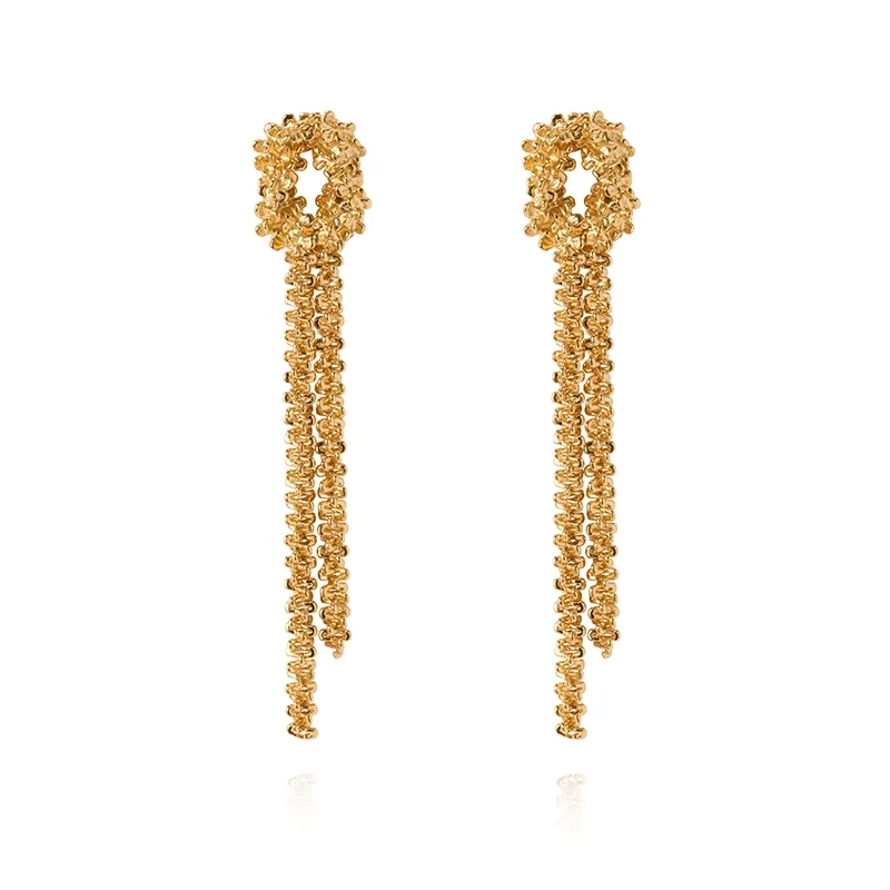 Caroline Svedbom - Gemma Statement Earrings Gold
