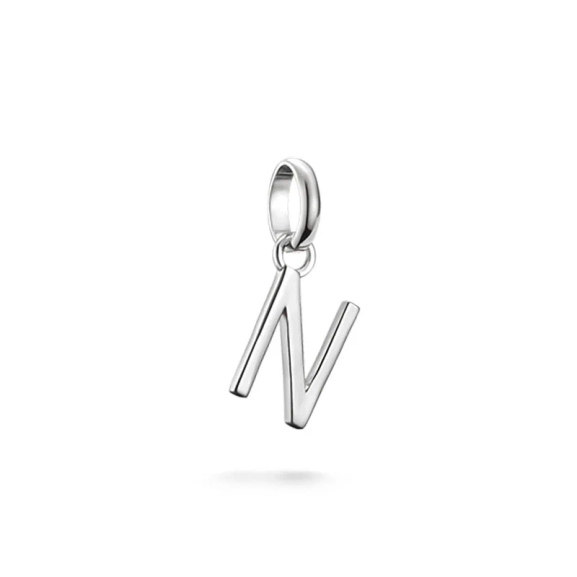 Charm-Anhänger Buchstabe N Connect Silber - Thomas Sabo - Nordic Spectra