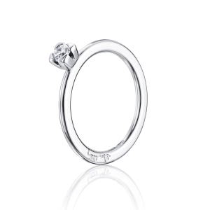 Love Bead Wedding Ring 0.19 ct Platinum