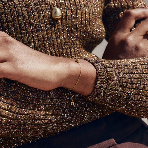 Lulu Bracelet Gold - Edblad - Snabba leveranser - Gratis paketinslagning