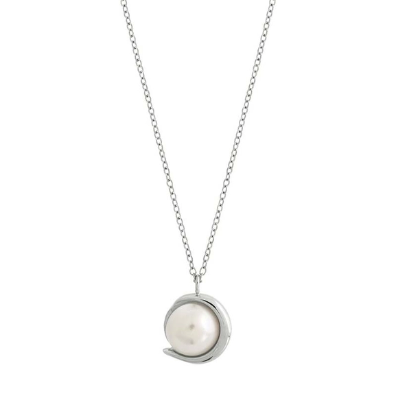 Parisian Pearl Necklace Steel - Edblad - Snabb frakt & paketinslagning - Nordicspectra.se
