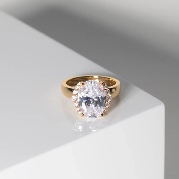 Ellisse Grande Ring Guld från Sif Jakobs
