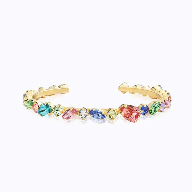 Caroline Svedbom - Antonia Bangle Gold Rainbow Combo