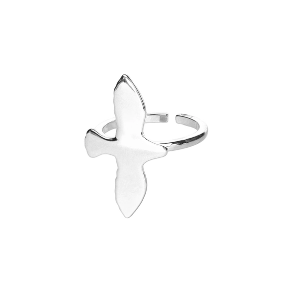 Dove Ring L Silver - Emma Israelsson - Schmuck im skandinavischen Design - Nordic Spectra