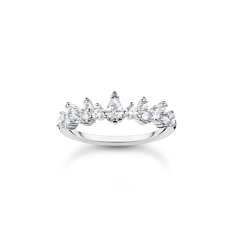 Thomas Sabo – Ring Iskristaller Silver