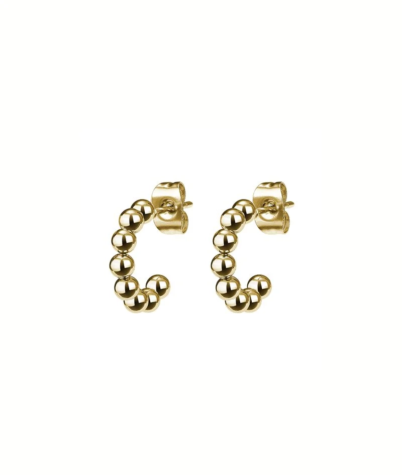 ANNIE Örhängen 13 mm Guld - Astrid & Agnes - Nordic Spectra