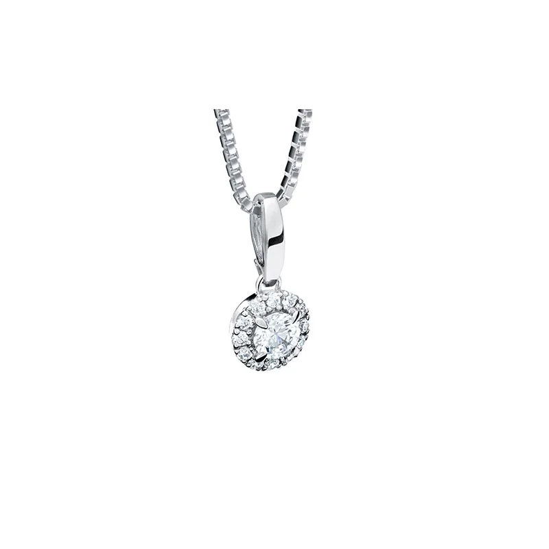 Schalins - Fjällbrud Halsband MG026 Vitguld