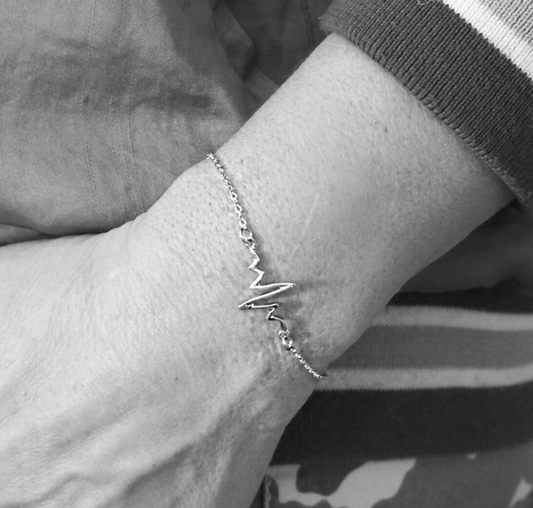 Heartbeat - Silber Armband von Sofia Wistam, Schneller Versand - Nordicspectra.de