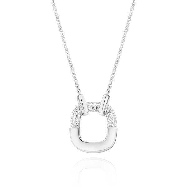 Maratea Halsband i silver med gnistrande cubic zirconia från Sif Jakobs