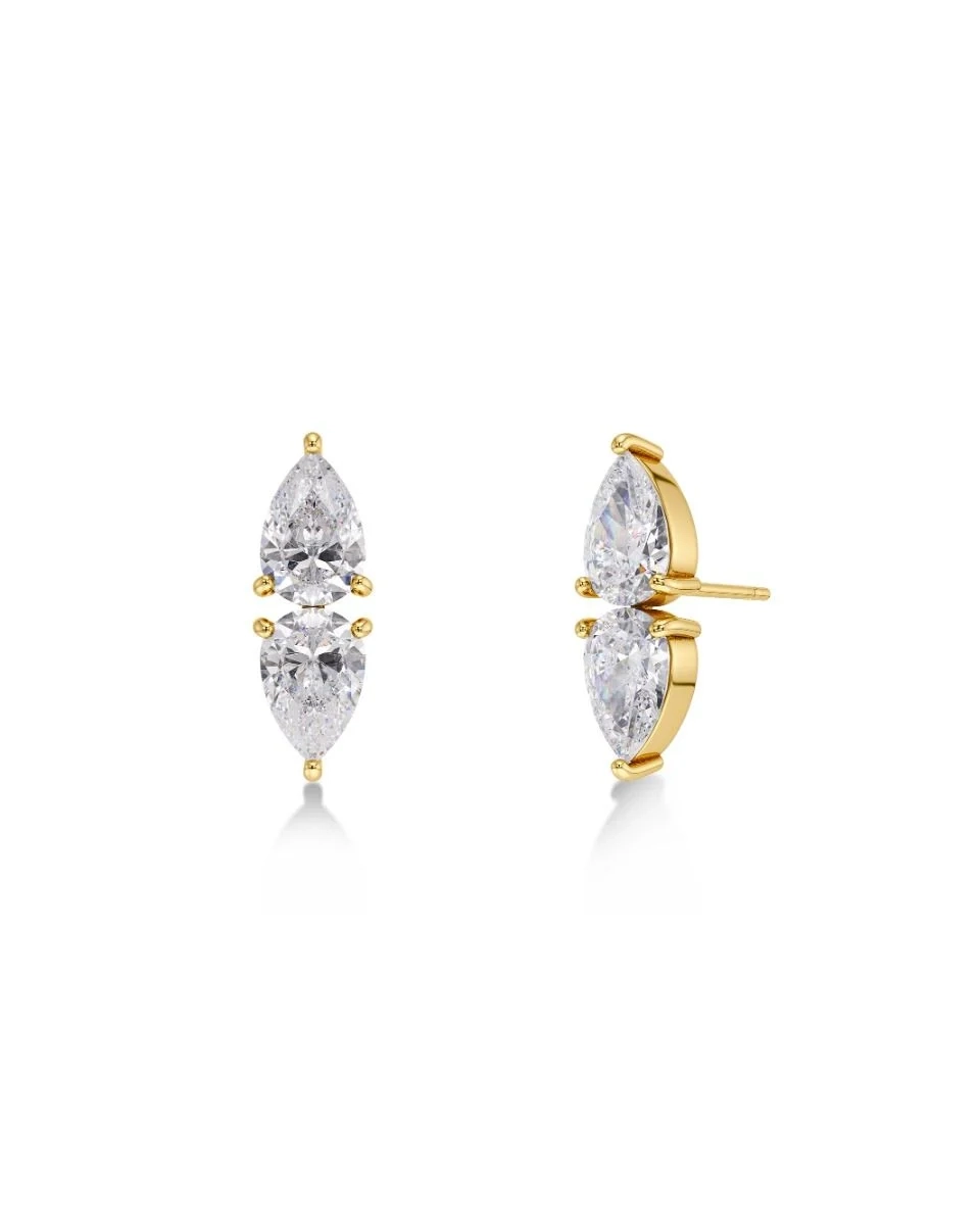 Edblad - Arrow Studs Gold