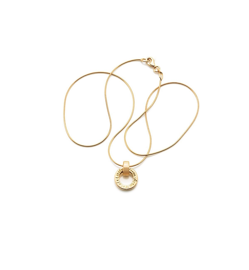 Ring Around - From Here To Eternity Gold - Efva Attling halsband - Snabb frakt & paketinslagning - Nordicspectra.se