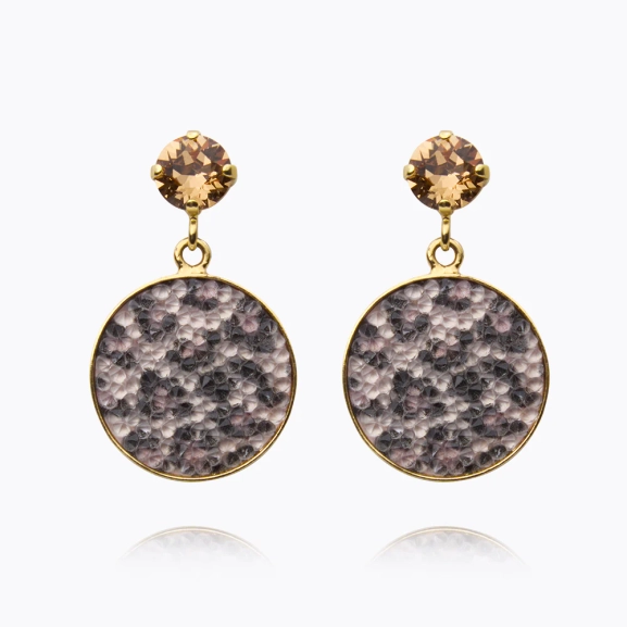 Chole Earrings Leopard - Caroline Svedbom - Snabb frakt & paketinslagning - Nordic Spectra