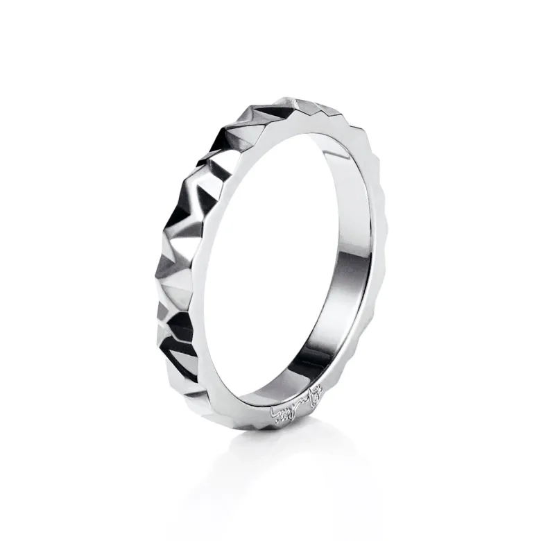 Efva Attling - Rocky Mountain Ring White Gold